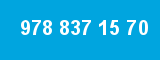 978 837 15 70 978 837 15 70